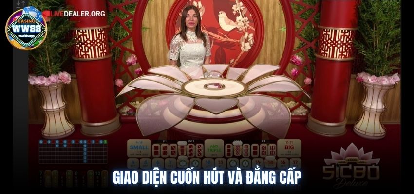 Giao diện cuốn hút và đẳng cấp